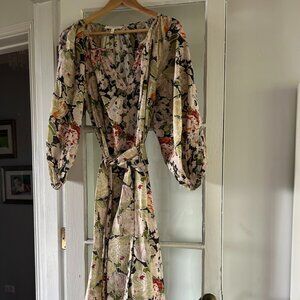 The Great Pampas Dress - Vintage Rose Print Size 2